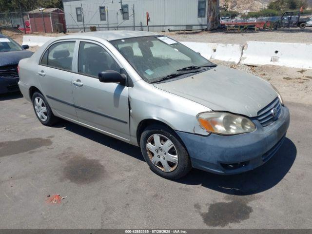  Salvage Toyota Corolla