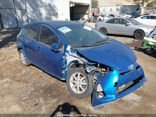  Salvage Toyota Prius c