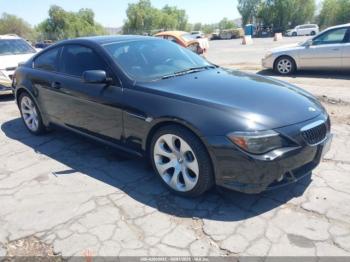  Salvage BMW 6 Series