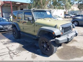  Salvage Jeep Wrangler