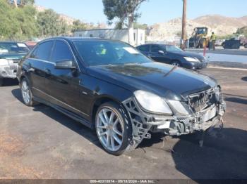  Salvage Mercedes-Benz E-Class