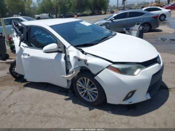  Salvage Toyota Corolla