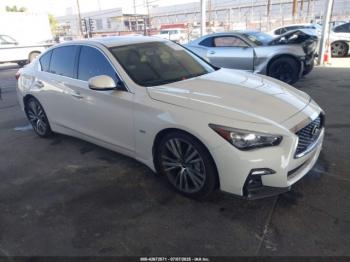 Salvage INFINITI Q50