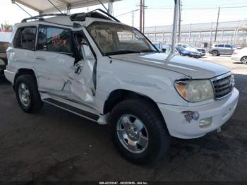  Salvage Toyota Land Cruiser