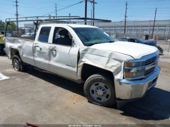  Salvage Chevrolet Silverado 2500
