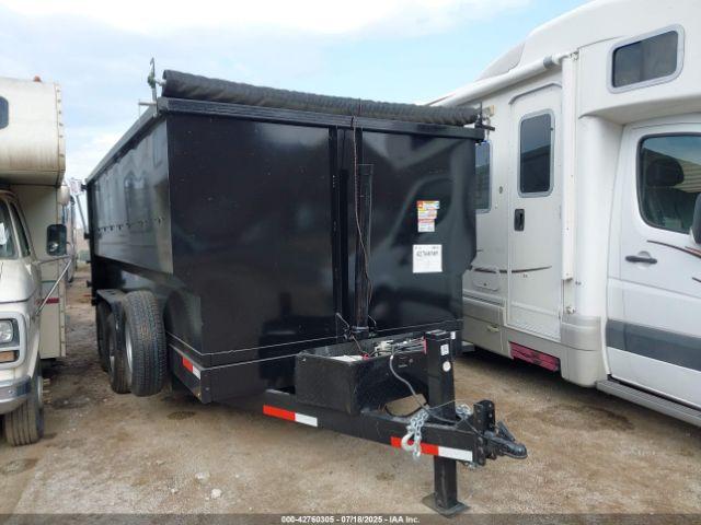  Salvage Texas Pride Trailers Dump