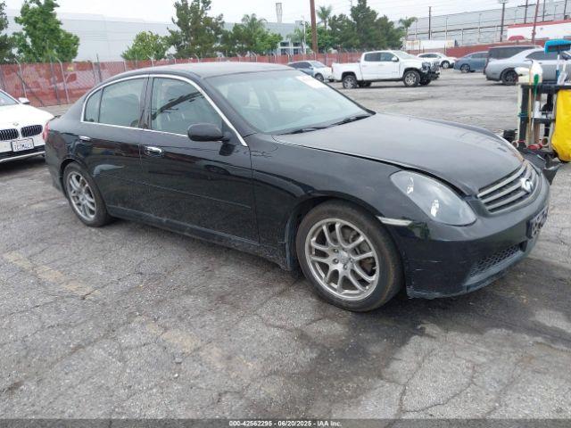  Salvage INFINITI G35