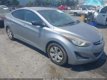  Salvage Hyundai ELANTRA