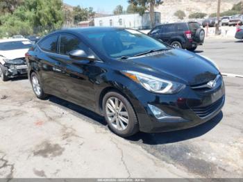  Salvage Hyundai ELANTRA