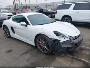  Salvage Porsche Cayman