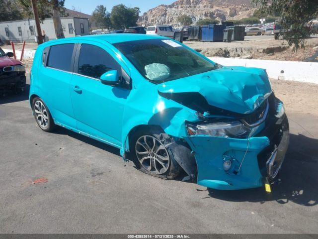  Salvage Chevrolet Sonic