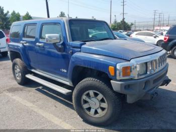  Salvage HUMMER H3 Suv