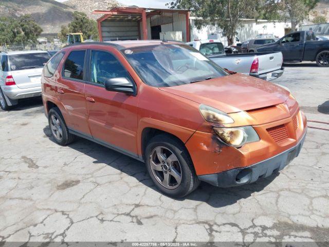  Salvage Pontiac Aztek