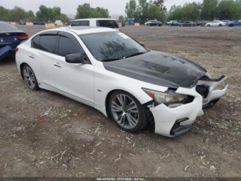  Salvage INFINITI Q50