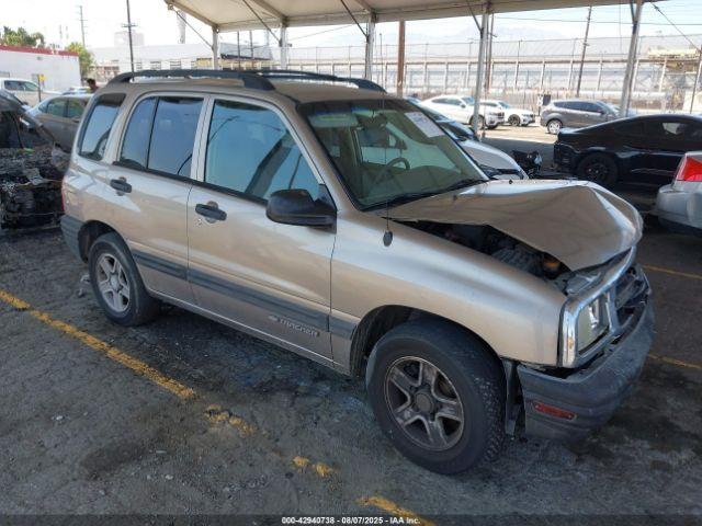  Salvage Chevrolet Tracker