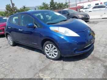  Salvage Nissan LEAF