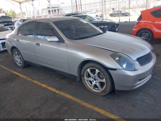  Salvage INFINITI G35