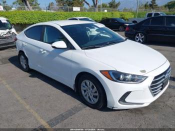  Salvage Hyundai ELANTRA
