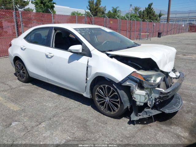  Salvage Toyota Corolla