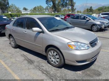 Salvage Toyota Corolla