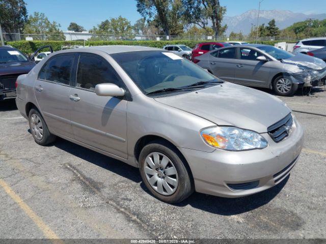  Salvage Toyota Corolla