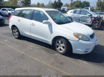  Salvage Toyota Matrix