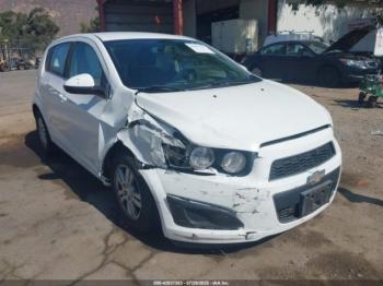  Salvage Chevrolet Sonic
