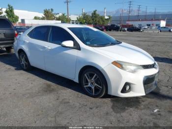  Salvage Toyota Corolla