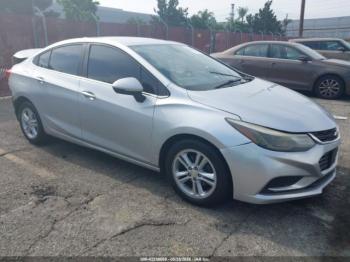  Salvage Chevrolet Cruze