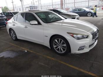  Salvage INFINITI Q50 Hybrid