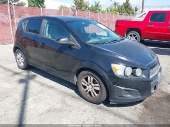  Salvage Chevrolet Sonic