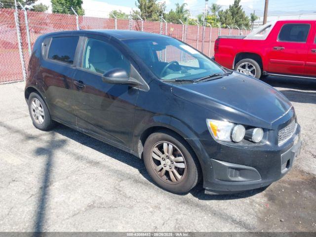  Salvage Chevrolet Sonic