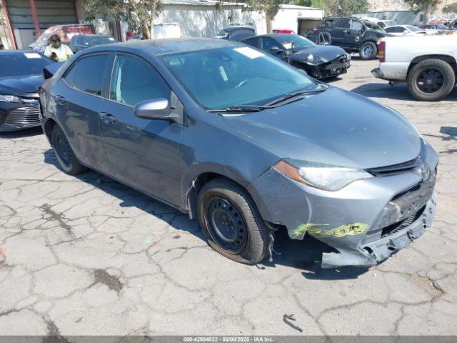  Salvage Toyota Corolla