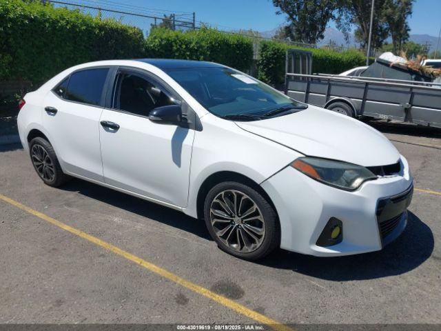  Salvage Toyota Corolla