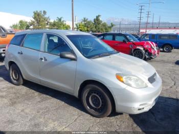  Salvage Toyota Matrix