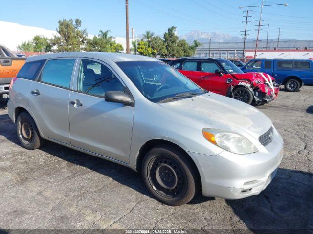  Salvage Toyota Matrix