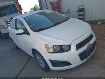  Salvage Chevrolet Sonic