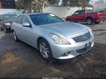  Salvage INFINITI G37