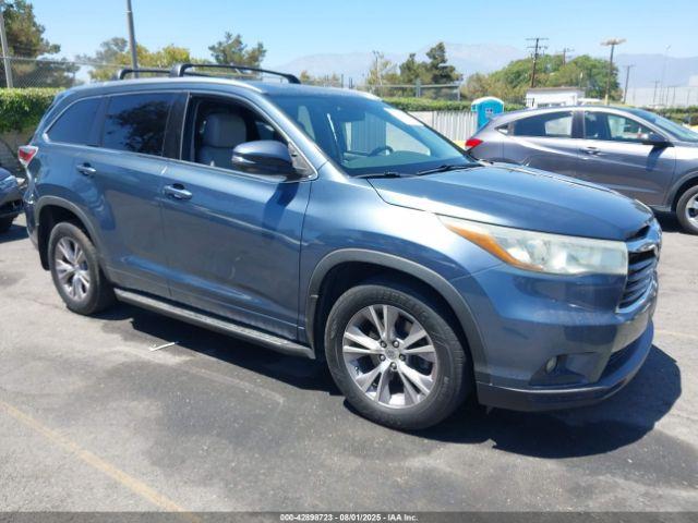  Salvage Toyota Highlander