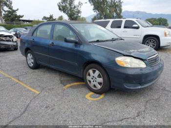  Salvage Toyota Corolla