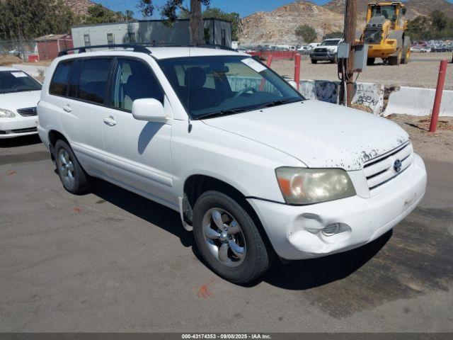  Salvage Toyota Highlander