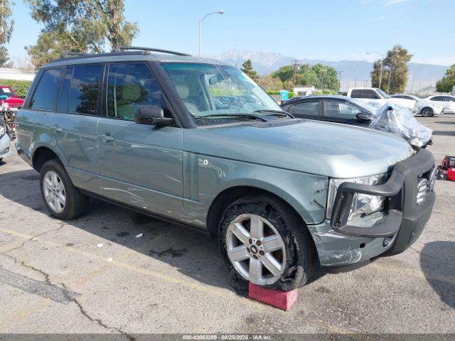  Salvage Land Rover Range Rover