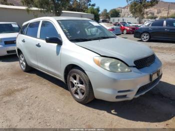  Salvage Toyota Matrix