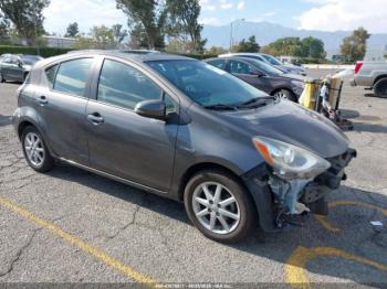  Salvage Toyota Prius c