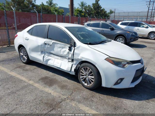  Salvage Toyota Corolla