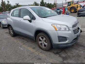  Salvage Chevrolet Trax