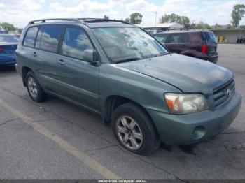  Salvage Toyota Highlander