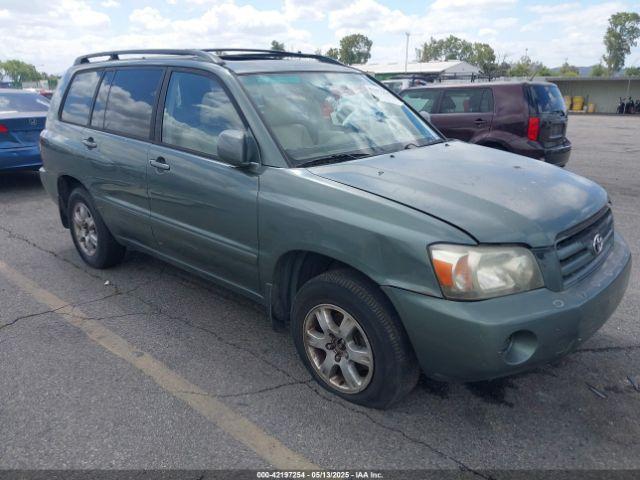  Salvage Toyota Highlander