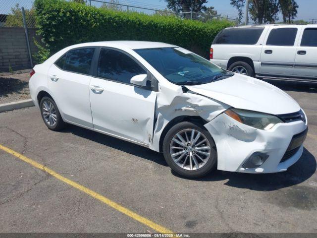  Salvage Toyota Corolla