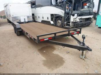  Salvage Five Star Flatbed Trailer 20ft